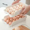 Bottiglie di stoccaggio riutilizzabili per frigorizzatori di grande capacità di organizzatore di uova forniture cucina
