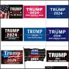 Banner Flags 2024 Colorf Campaign For Usa Presidential Flag Design Diversity Election Flags Banners Take America Back 90X150Cm 12Xy Y Dh81F