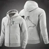 Sweats à capuche pour hommes Sweatshirts Silly Dog Belgian Malinois Hommes Printemps et Automne Mode Sweat à capuche décontracté Zipper Up Sweat-shirt à manches longues Top Vêtements 220902