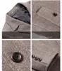 بدلات الرجال بليزرز 2022 Fashion Mens Wool Blends Trench Casual Trenchcoat الخريف الشتاء الدافئ المعطف