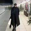 Männer Anzüge Blazer Winter Dicke Wolle Stoff Jacken Koreanischen Stil Streetwear Männlichen Lose Einfarbig Warme Trenchcoat Hohe Qualität windschutzscheibe L220902