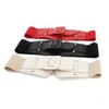 Belts Fashion PU Leather Elastic Wide For Women Stretch Waist Dress Accessories Korean Windbreaker Waistband Belt