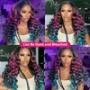 Inch Loose Wave Lace Front Wig 13x6 Frontal Wigs For Women Human Hair 4x4 Closure Pre Plucked