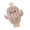 Gants de lavage Mignon Cactus Enfants Serviette De Bain Bébé Débarbouillettes Salle De Bains Brosses Pour Le Bain Enfants Douche Accessoires Exfoliant 20220902 E3