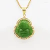 Pendant Necklaces Fashion Size Buddha Necklace Men And Women Jewelry Punk Couple Year Gift