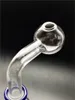 30 мм луковица 90 градусов кальяна Стеклянная масляная труба для водяной трубы для бужти