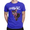 Herr t skjortor gorillaz nudel m￤n kvinnor ren bomull t-shirts runda krage musikband hip hop tee skjorta kort ￤rm kl￤dg￥va id￩