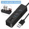 1 pc 3 Port USB HUB Adaptateur Pour Bureau Haute Vitesse Multi Splitter Expander Câble PC Ordinateur Portable