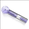 Smoking Pipes Glasses Oil Burner Pipes Water Bongs Purple Glass Tobacco Smoking Pip194S Drop Delivery 2021 Home Garden Household Sund Dhnxt