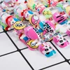 False Nails 24PCS Press On Children Candy Nail Tips Cartoon Full Cover Kid Pink Fake Art For Little Girls 14 Design Manicure Tool