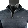 Men's T Shirts Mens Sports T-Shirt Sportswear Long Sleeve Running Gym Clothing Fitness Compression Shirt Zip Pullover Hiking Rashguard w42 220902