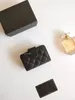 ハイエンドファッション女性デザイナーファクデス多機能高品質の革の豪華なハンドバッグのブラックピンクの財布財布ポケットin8319299