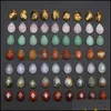 Stone 13X18Mm Flat Back Assorted Loose Stone Faceted Teardrop Cab Cabochons Beads For Jewelry Making Healing Crystal Who Dhseller2010 Dhdzt