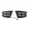 1 uppsättning för Toyota Tacoma 2012 2013 2014 2015 LED DAYTIME Running Light Yellow Turn Signal Light Bumper Drl Fog Lamp