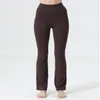 Pantalons de Yoga pour femmes, Leggings taille haute Super extensibles, pantalons d'entraînement de gymnastique, jambes larges évasées