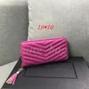 Diseñador Mujer Cartera Personalidad Cremallera única Monedero largo Carteras de mano Monedero Monedero para hombre Titular de la tarjeta