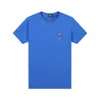 卸売2278夏の新しいポロスシャツヨーロッパとアメリカンメンズ半袖カジュアルカラーブロックコットン大型刺繍ファッションTシャツS-2xl