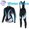 2024 Pro Mens Winter Cycling Jersey Set Long Sleeve Mountain Bike Cycling Clothing Breattable Mtb Bicycle Clothes Wear Suit M6
