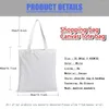 Boodschappentassen tas dames grote capaciteit shopper organizer schouderhandtassen pendelen tote casual canvas series