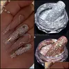 Nail Art Decorations Nail Art Decorations Box Reflecterende glitter Crystal Diamant Dust Shiny Iridescent Micro Boor voor Decorationsna Dh4jq