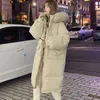 Damen Daunenparkas Jacken Mantel Winter Mode Baggy Dicke Warme Blase Lange Übergroße Puffer Damen Baumwolle Gepolsterte Oberbekleidung 220902