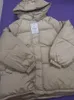 Dames omlaag parkas vrouwen korte jas winter dikke dikke capuchon met katoenen gekatde jassen vrouwelijke Koreaanse losse puffer parkas dames extra grote outsize 220902