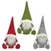 Joyeux Noël Décorations Suédois Santa Gnome Peluche Poupée Ornements À La Main Vacances Maison Fête Décor FY7177 902