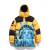 Mens roupas para baixo jaqueta puffer casaco parka manga longa roupas de manga comprida