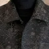 Herrdräkter blazers casual trenchcoat vindbrytare sociala streetwear överrock höst vinter ulljacka mitt långa koreanska smala tweed l220902