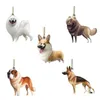 Interiördekorationer Stylish Easter Car Puppy Pendant Decing Hanging Ornament Charm bakspegel