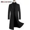 Herrenanzüge Blazer 2020 Winter über Knie lange Männer Mode Slim Wolljacke Luxus hochwertiger Business Gentleman Jugend dick war warmes L220902