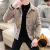 Męskie garnitury Blazers w stylu brytyjski jesienne zimowe steetwear kieszonkowy strój hombre men wełna wełna Trenchcoat solidny kolor siatkowy kurtka L220902