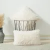 Kussen Midsum zachte pluche dekking Home Decor Fluffy Covers voor woonkamer slaapkamer bank decoratieve vaste kleur kussensloop