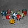 Verre coloré Fumer Carb Cap Dôme Pour Quartz Banger Nails Verre Bongs Tuyaux D'eau Dab Huile Rigs Thermique