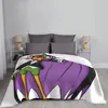 البطانيات العد Duckula Adventure Cartoon Blanket Flannel Decoration Cool Portable Home Bedspread