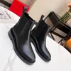 Bottines en cuir véritable pour femmes, chaussures courtes avec talons et rivets, nouvelle collection 2022