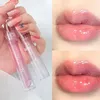 Lip Gloss Natural de alto brilho de alto brilho hidratante linhas redutores de linhas de petróleo