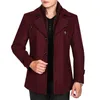 Ternos masculinos Blazers New Winter Wool Wool