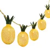 Cordes 220V 5M Métal Maille Ananas Fée Guirlande Lumineuse DIY 20 LED Fête De Noël Chambre Anniversaire Guirlande