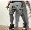 pantalones para hombres pantalones de algodón entrenamiento de fitness pantalones sólidos pantalones de moda casuales machos joggers sportswear