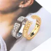 Дизайнерский браслет браслет Открытие рисунка дизайнерские ювелирные украшения Femme Серебряный набор бриллиант Лайт Смотрю Женщины Мужчины Пара браслетов Золото