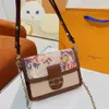 Sacs Totes Designer Brand épaule M21266 5A Vente de sac à main dau phi ne mm poitrine poitrine Lady Presbyopic sac à main original sac en cuir