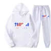 Men's Tracksuits sportswear menwomen warm twopiece loose hoodie printed hooded sweater pants couple 220902