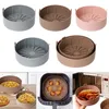 Baking Moulds Air Fryer Silicone Nonstick Pans Airfryer Accessories Reusable Dishes Basket Tool Tray Pad Pan 220901