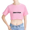 T-shirts masculins kpop am￩liorez top t-shirt expos￩ nombril oversize t-cou tops femme tshirt dr￴le filles streetwear v￪tements pull