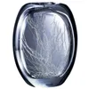 Dekoracje świąteczne CX Glass Crystal Wazon Kreatywny i lekko luksusowy ręcznie robiony lodowy jedwabny wzór ozdoby
