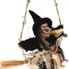 Andere Event -Party liefert Halloween Hexe Hanging Doll Ghost Horror beängstigender Anhänger Ghost Flych Witch Magic Broom Anhänger Halloween Bar Home Dekoration 220901