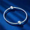 925 argent breloque perle fit Pandora bracelet à breloques 12 Constellation zodiaque breloques rondes ciondoli bricolage perles fines bijoux