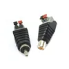 Computer Cables 2 PCS Speaker Wire A/V Cable To Audio Male Female RCA Connector Press Plug Terminal And Video Accessories