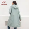 Женские куртки Hailuozi Spring Women Women Trench That Hate Midlength Twareploanted Женщины женщины плюс размер Sport Color Wursebreader 9666 220902